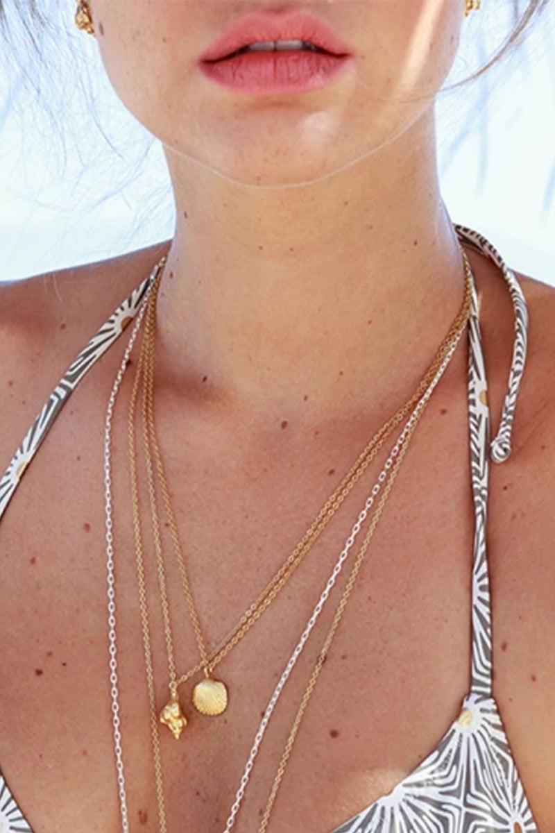 NECKLACE "SHELL“ GOLD