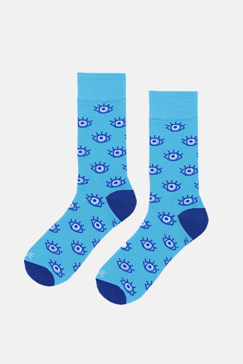 SOCKS "EYE" BLUE/NAVY