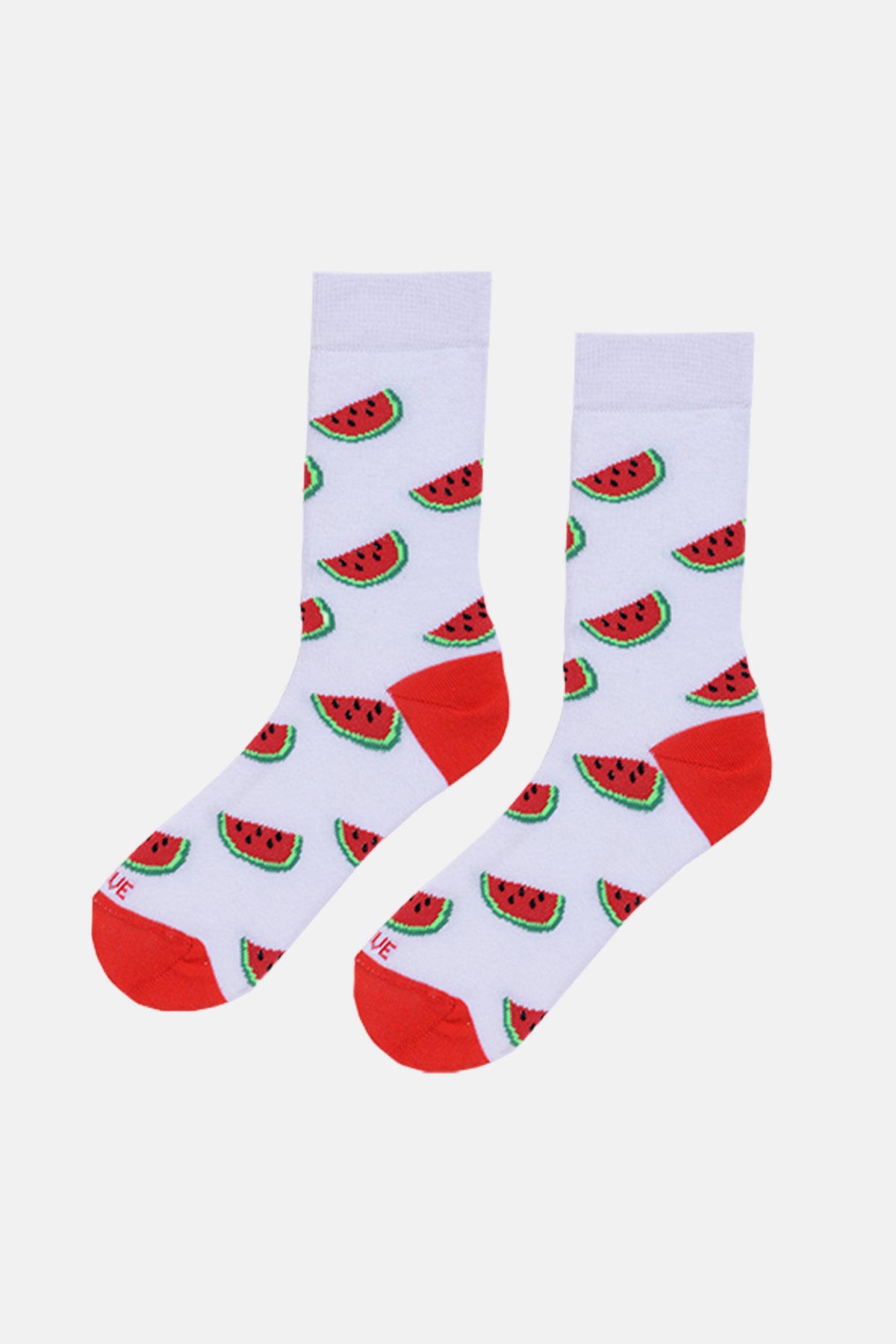 SOCKS "WATERMELON" WHITE/RED/GREEN