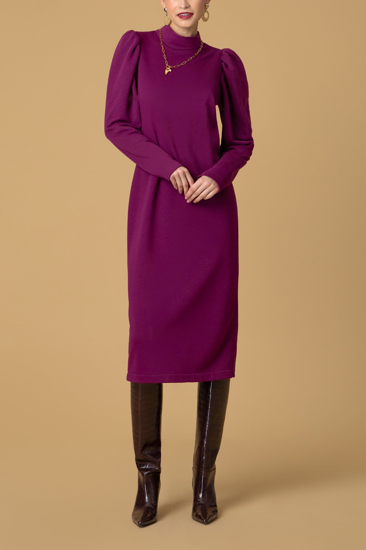 TAILORED SWEATER DRESS "KATERINA"