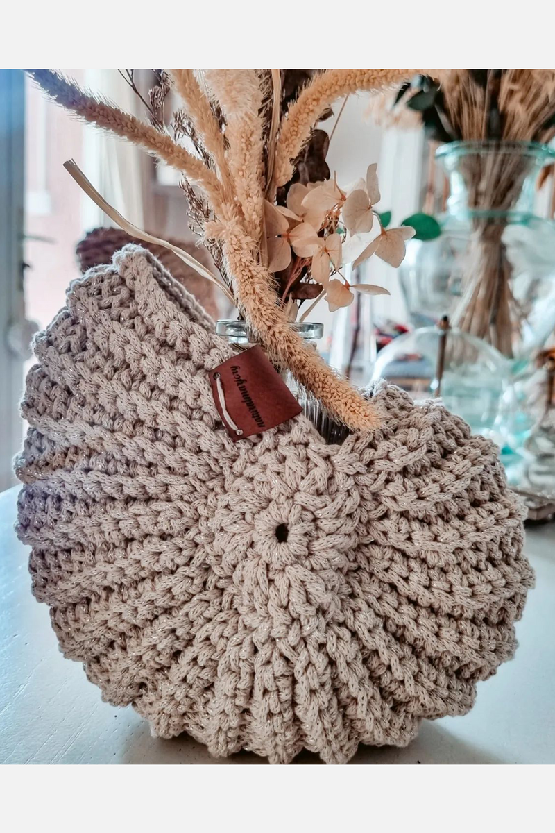 CROCHET "AMMONITE" OFFWHITE