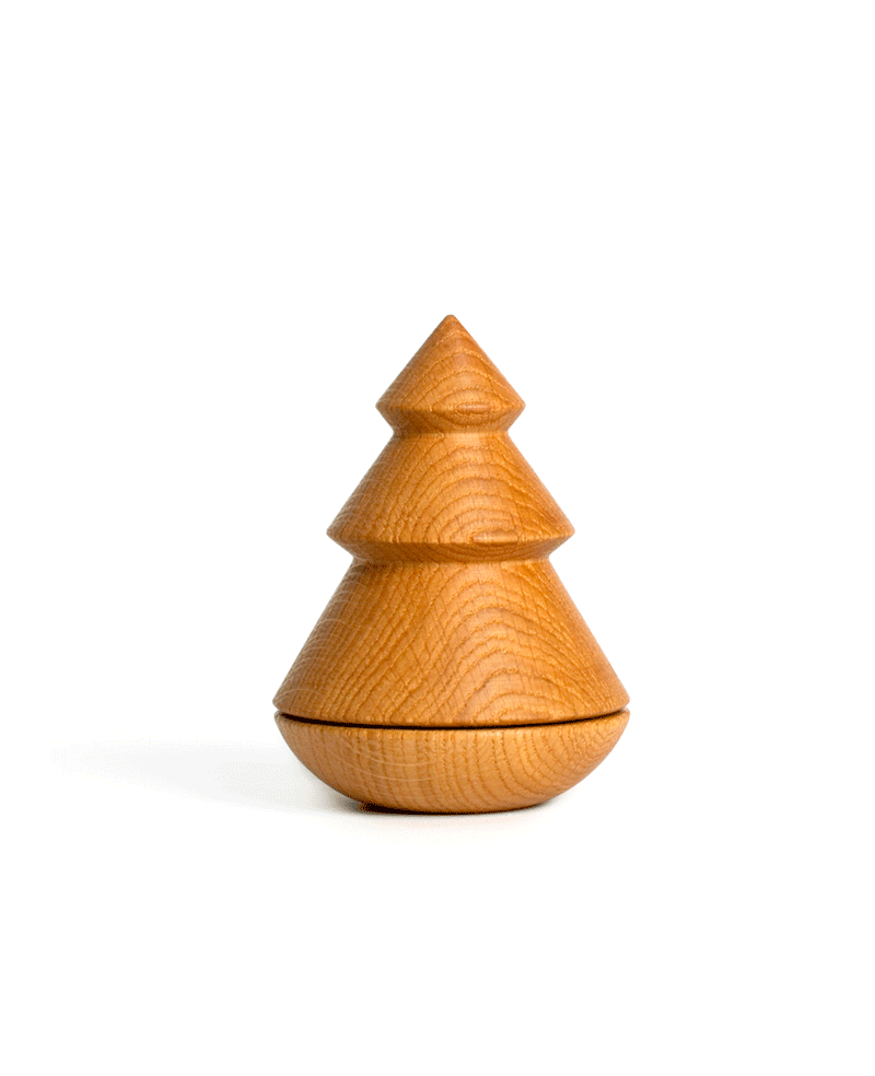 CANDLE HOLDER "OH! TANNENBAUM” EICHE