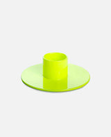 CANDLE HOLDER "POP” NEON YELLOW