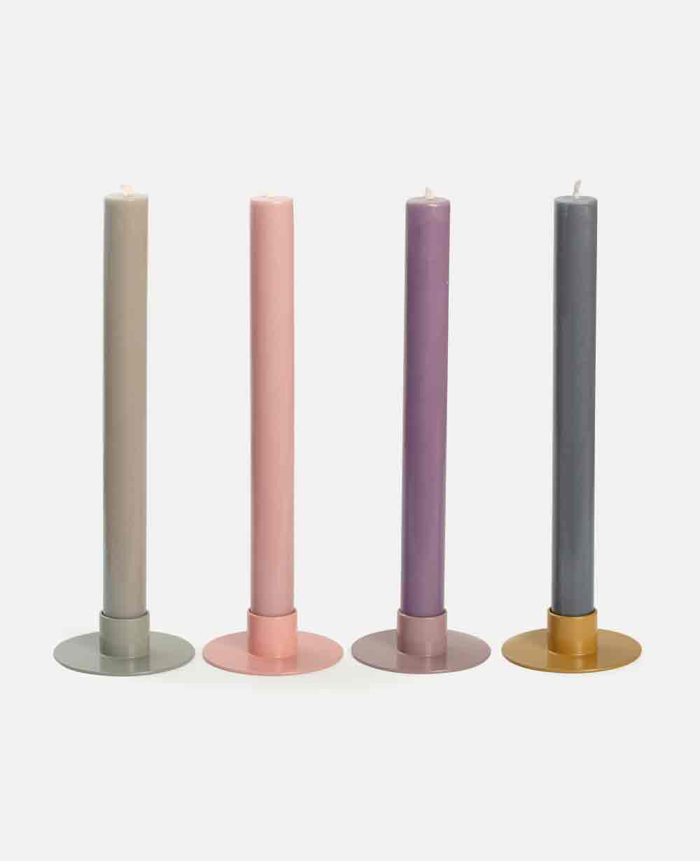 CANDLE SET OF 4 "DINNER”