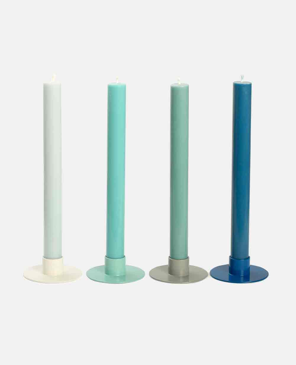 CANDLE SET OF 4 "OCEAN”