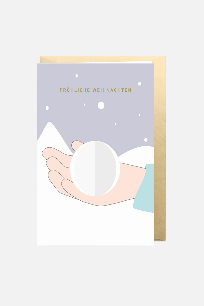 3D CARD "FRÖHLICHE WEIHNACHTEN"