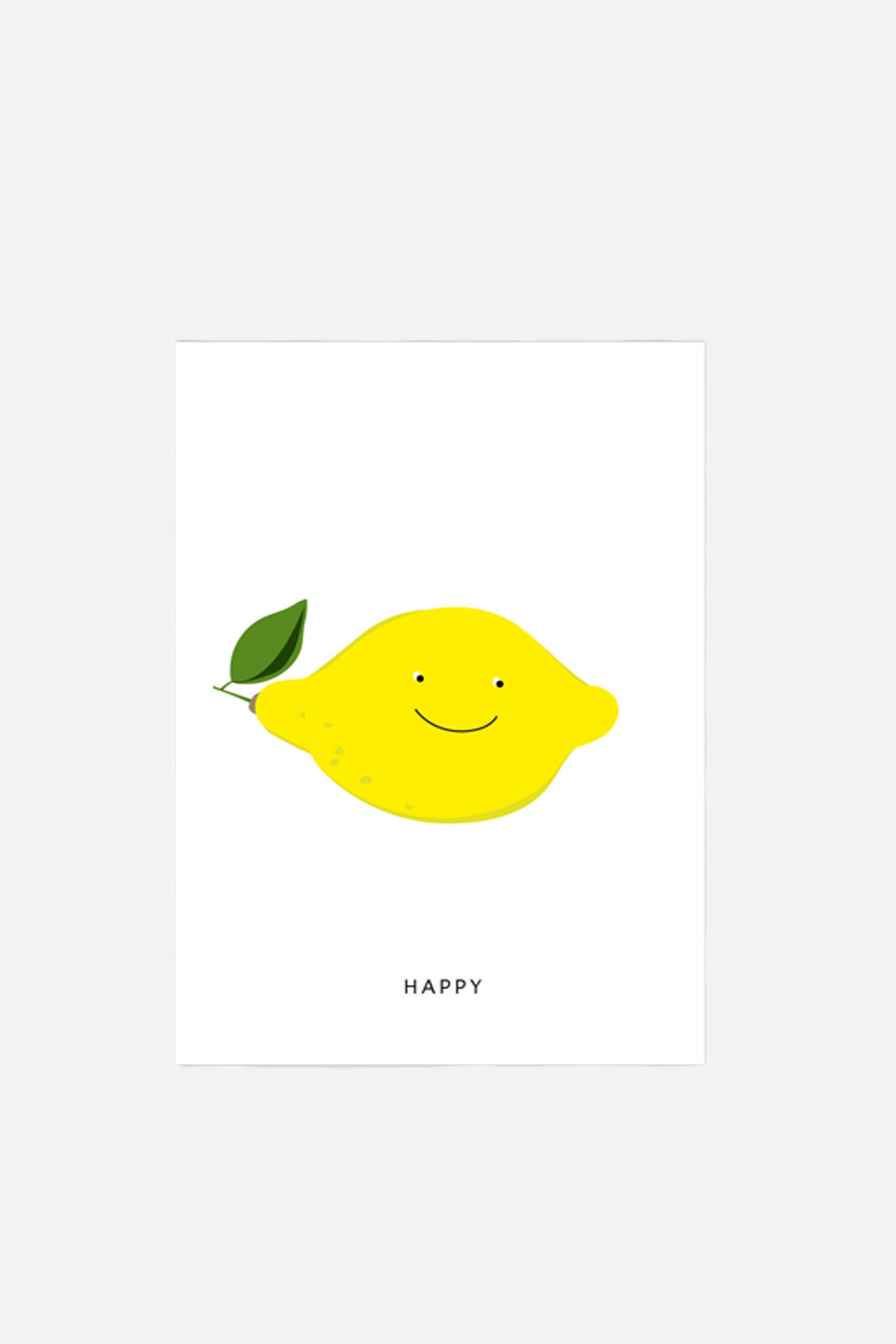 POST CARD "HAPPY LEMON"