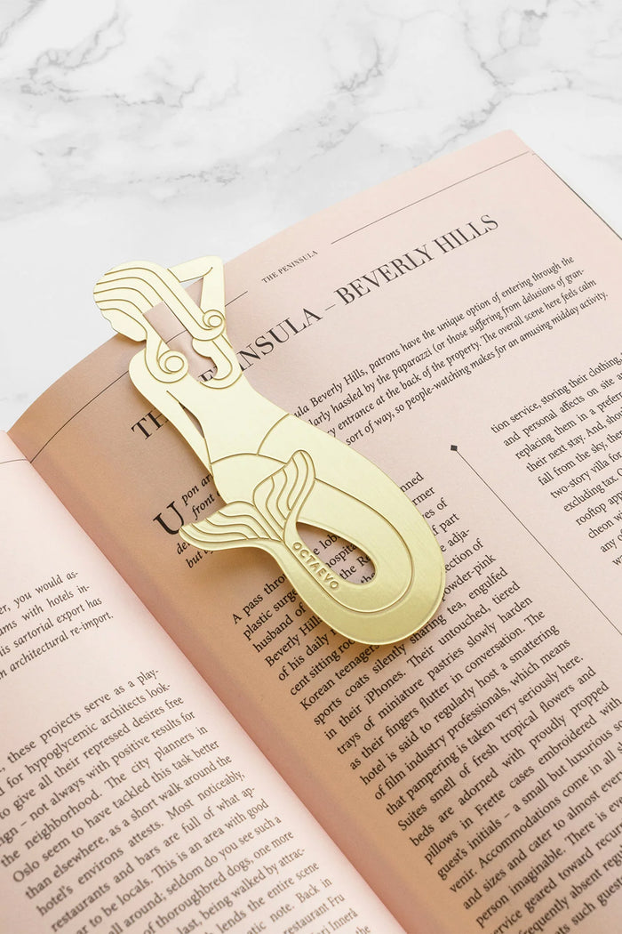 BOOKMARK "SIRENA" GOLD