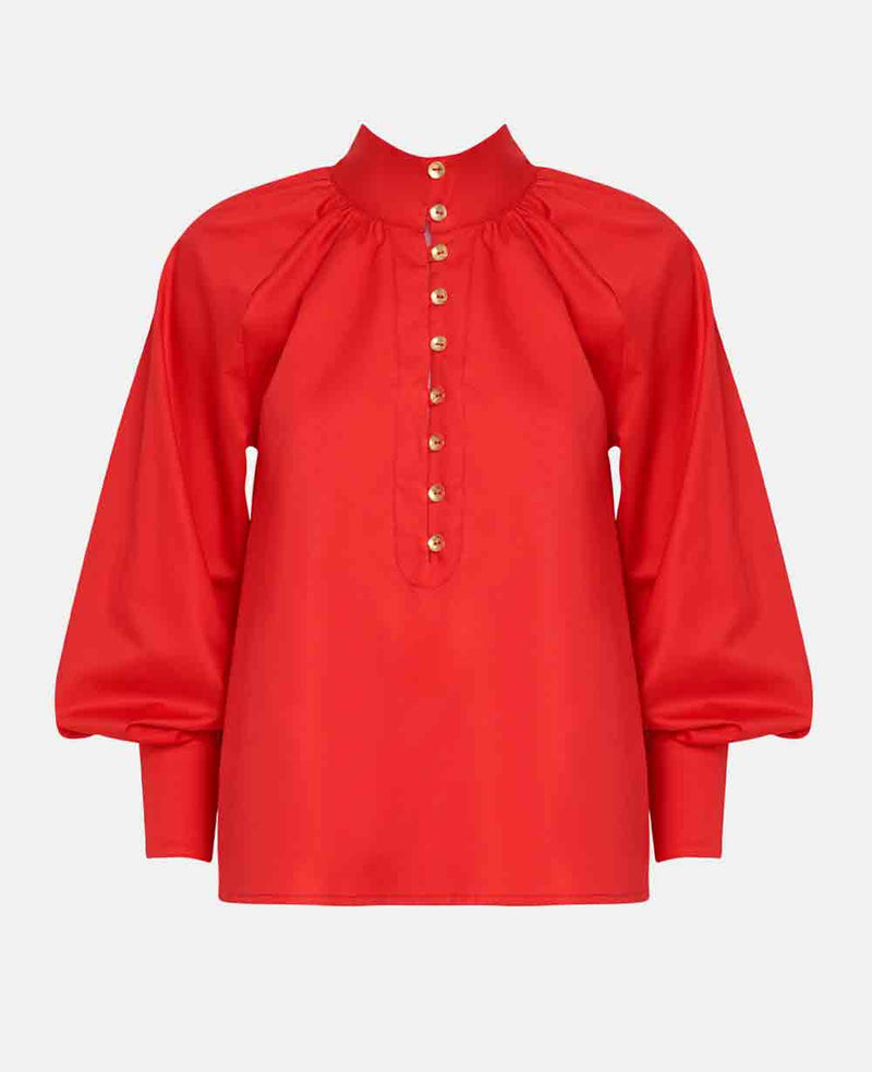 BLOUSE "PIAFF" RED