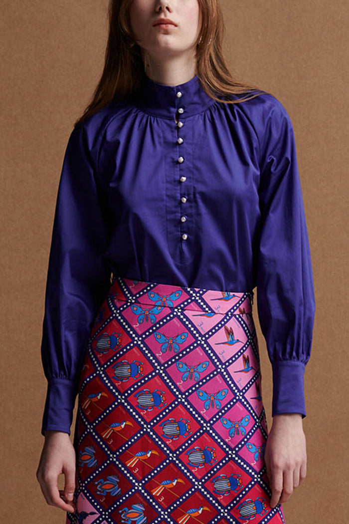 BLOUSE "PIAFF" AMETHYST