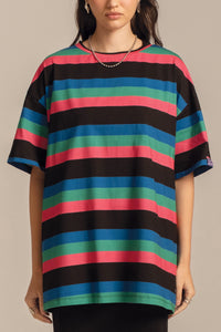 COTTON T-SHIRT "RADIANT" MULTICOLOR