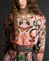 MIDI DRESS "NYMPH" MULTICOLOR