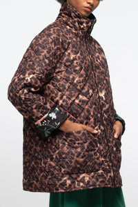 REVERSIBLE DOUBLE FACED PUFFER JACKET