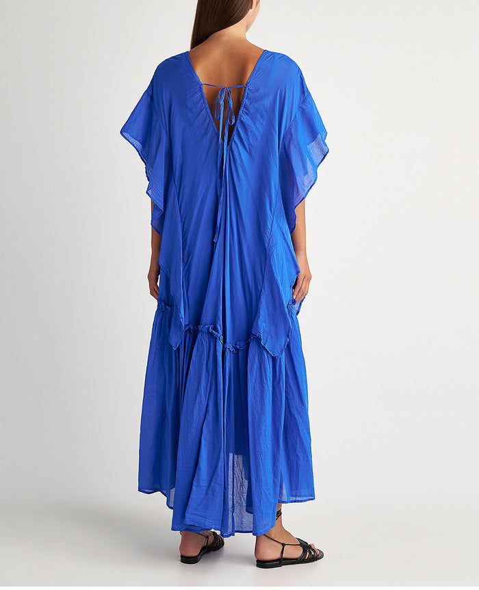 OVERSIZED DRESS "DAPHNE" BLUE