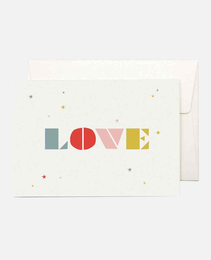 GREETING CARD "LOVE"