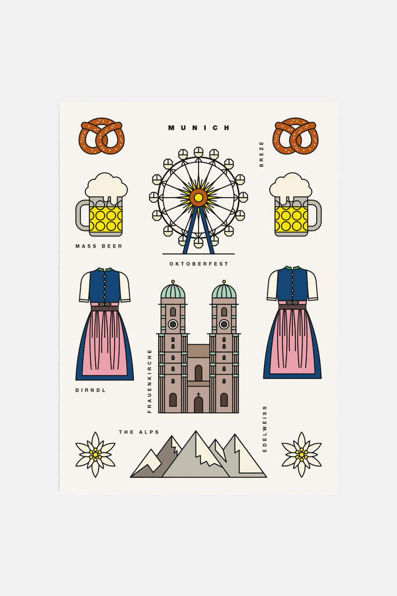 GREETING CARD "MUNICH"