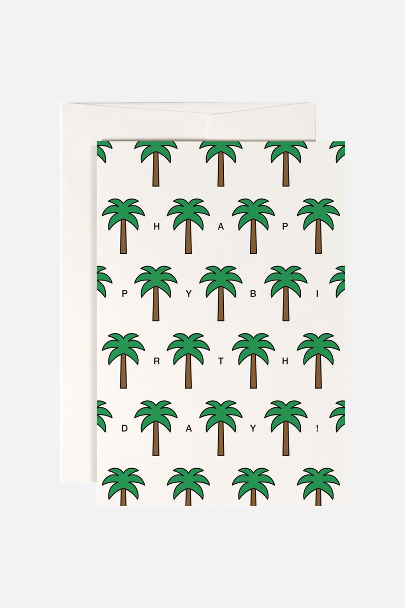 GREETING CARD "PALM BEACH"