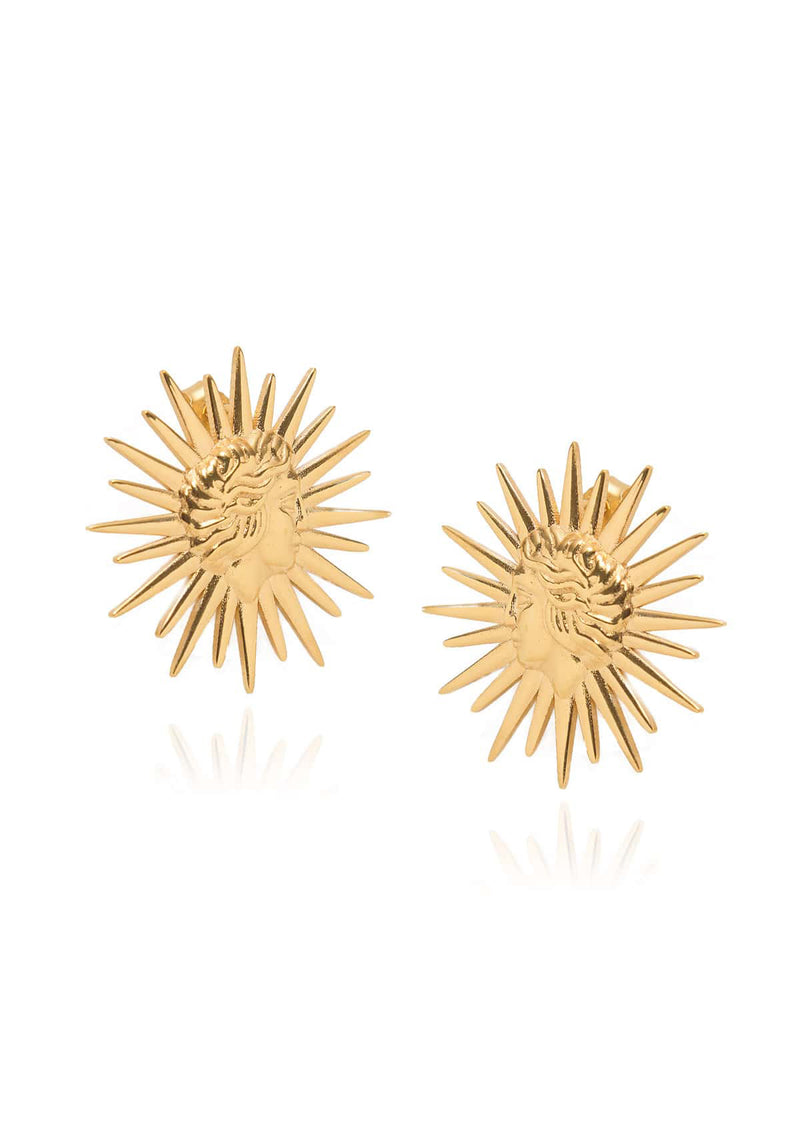 EARRINGS "GOLDEN SUN" GOLD