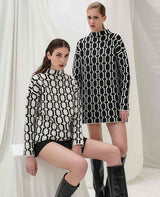 OVERSIZED DOUBLE FACE PULLOVER