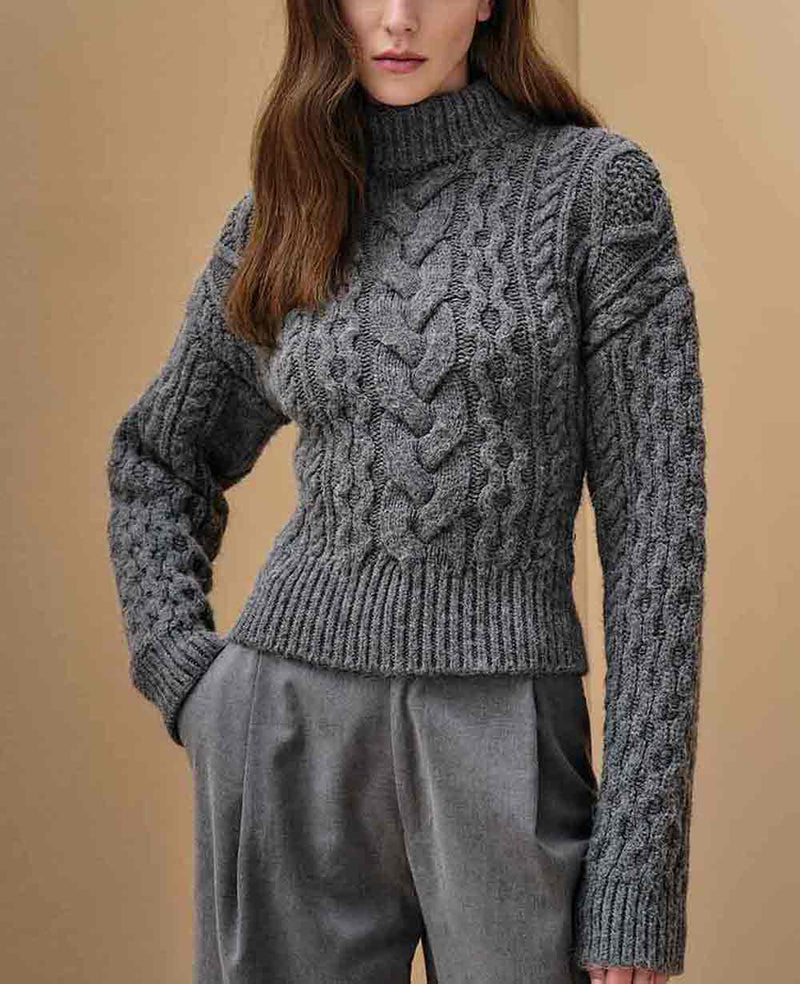 SHORT PULLOVER "BRAIDS"