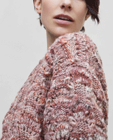KNIT PULLOVER "LIMANI" DUSTY ROSE