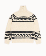 CHUNKY KNIT PULLOVER "TINOS" SAND