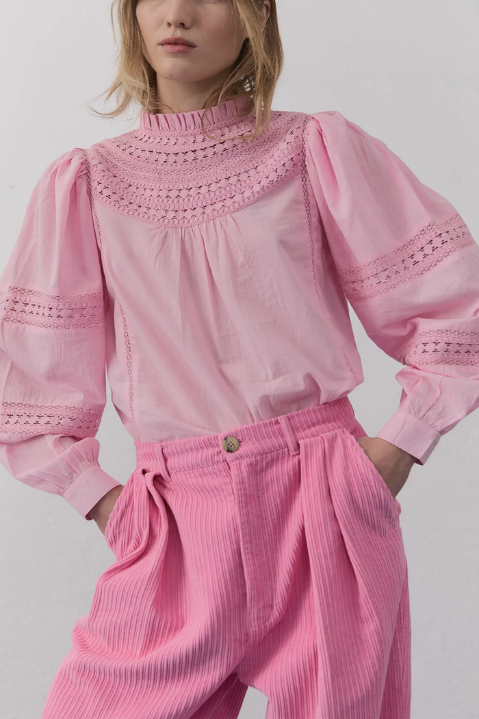 BLOUSE "PARIS" BLUSH PINK