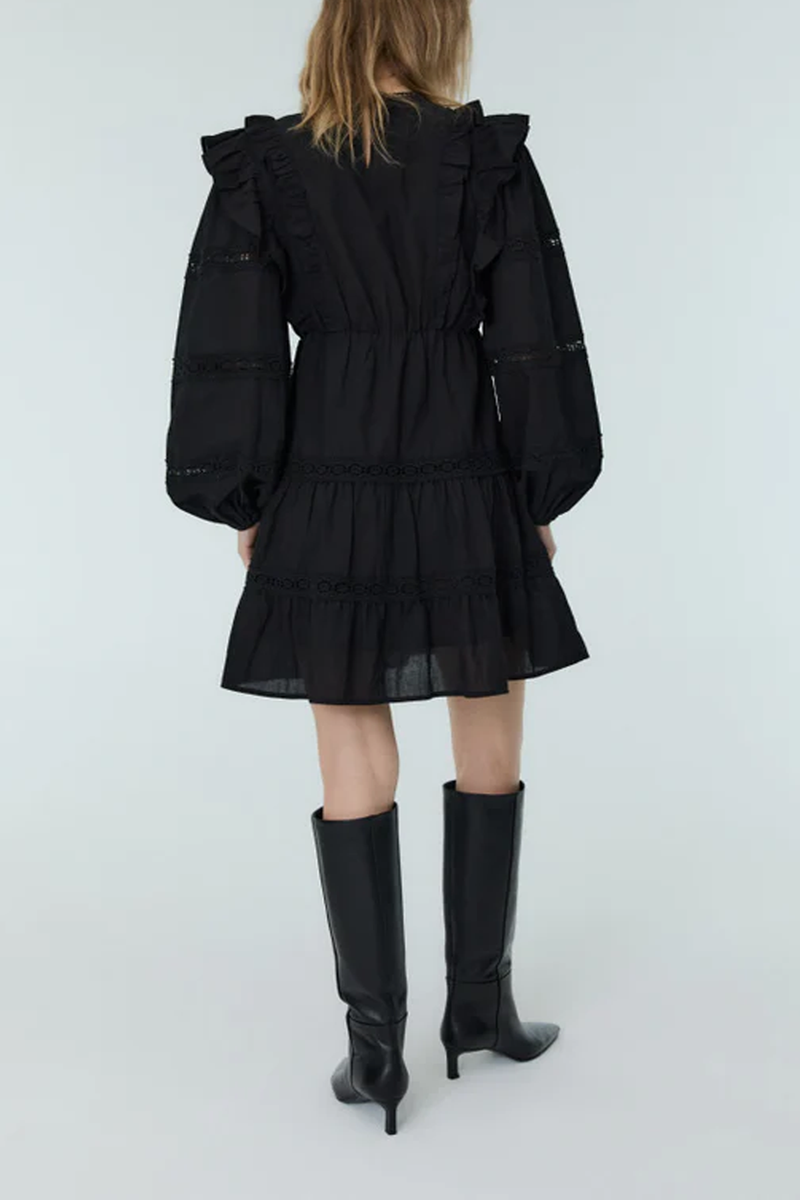 SHORT DRESS "MONTMARTRE" BLACK