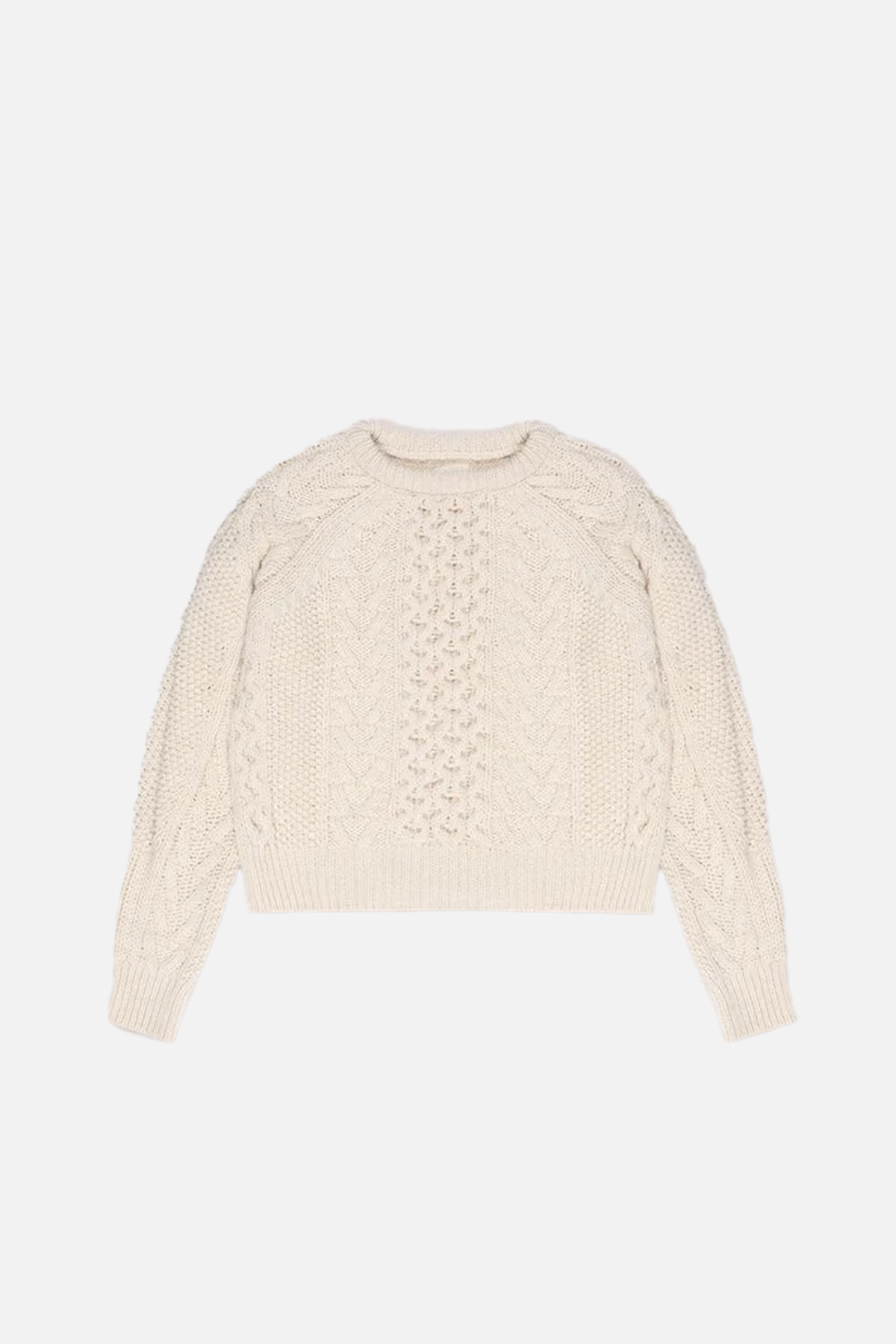 OVERSIZED JUMPER "TIBET" CREAM