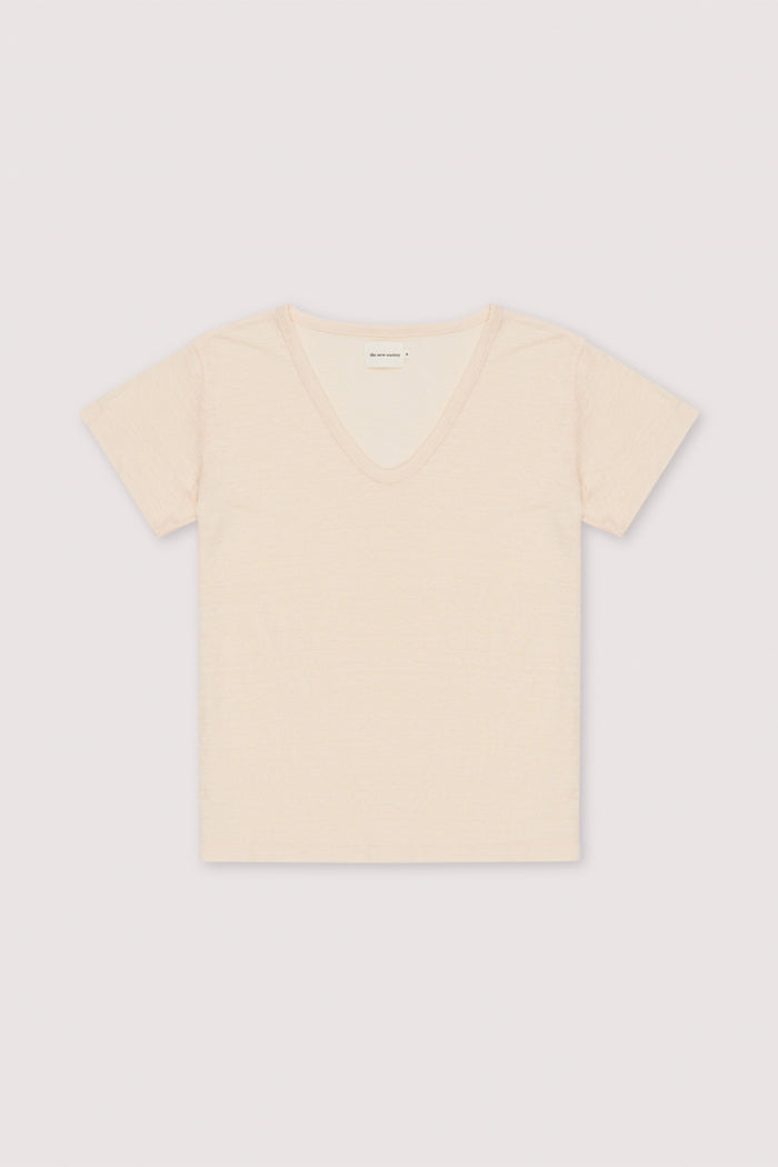 LINEN T-SHIRT "LADERA"