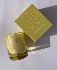 SCENTED CANDLE "COCOON - BASIL & MANDARINE"