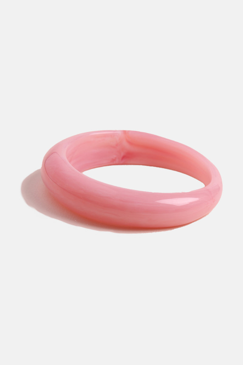 BIG BRACELET "ASYMETRIC" BABY PINK