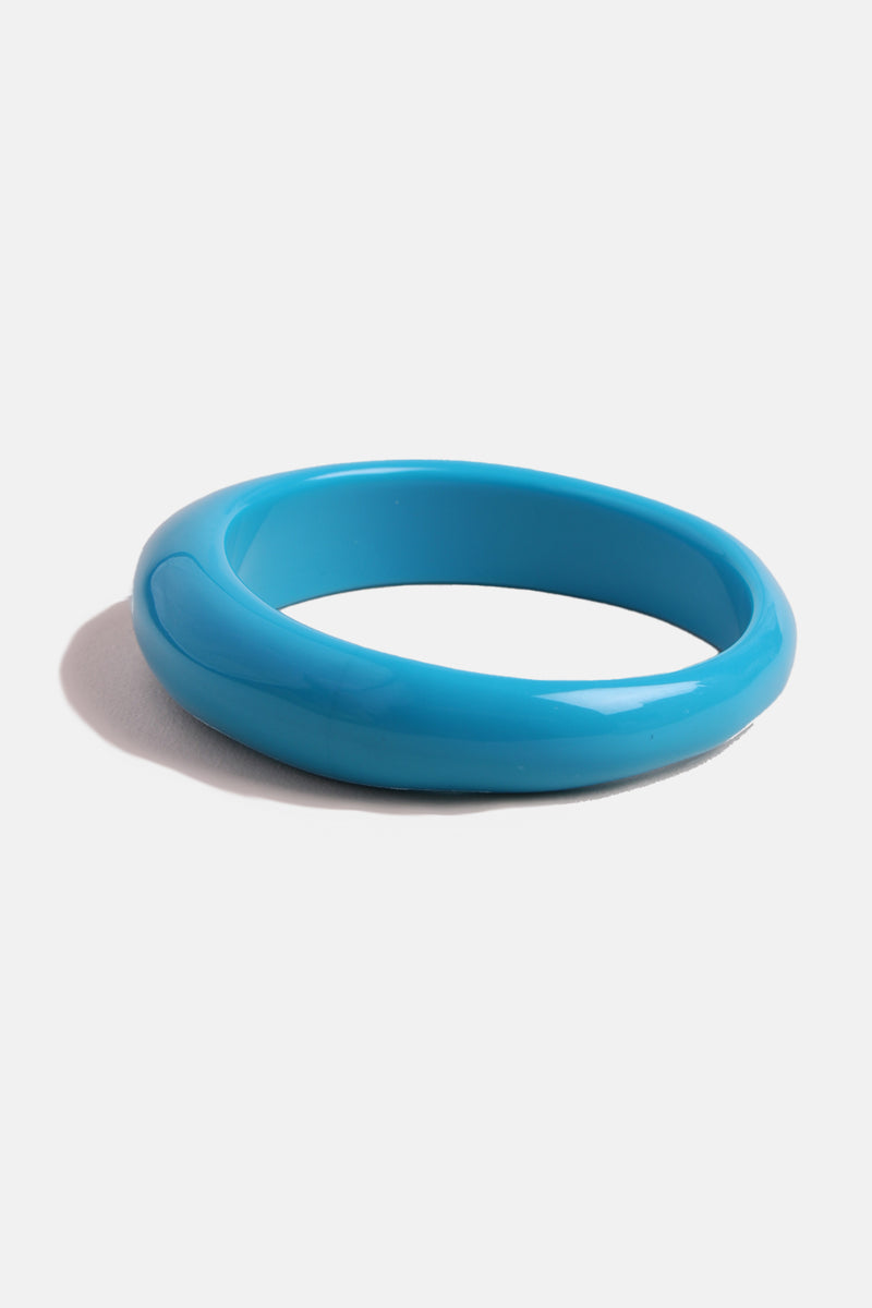 BIG BRACELET "ASYMETRIC" BLUE AZUR