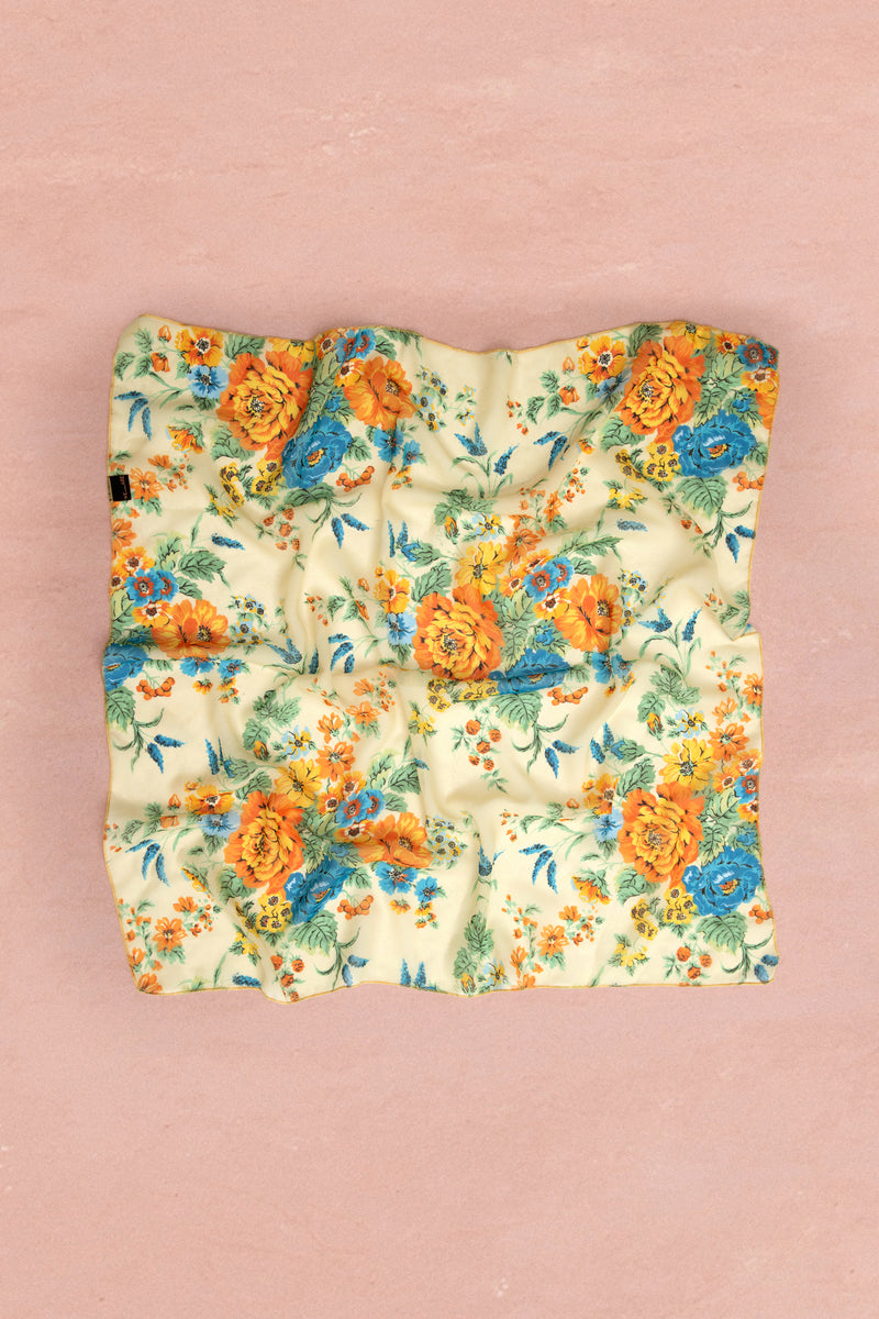 SILKY SCARF "TAPETSARIA" MULTICOLOR