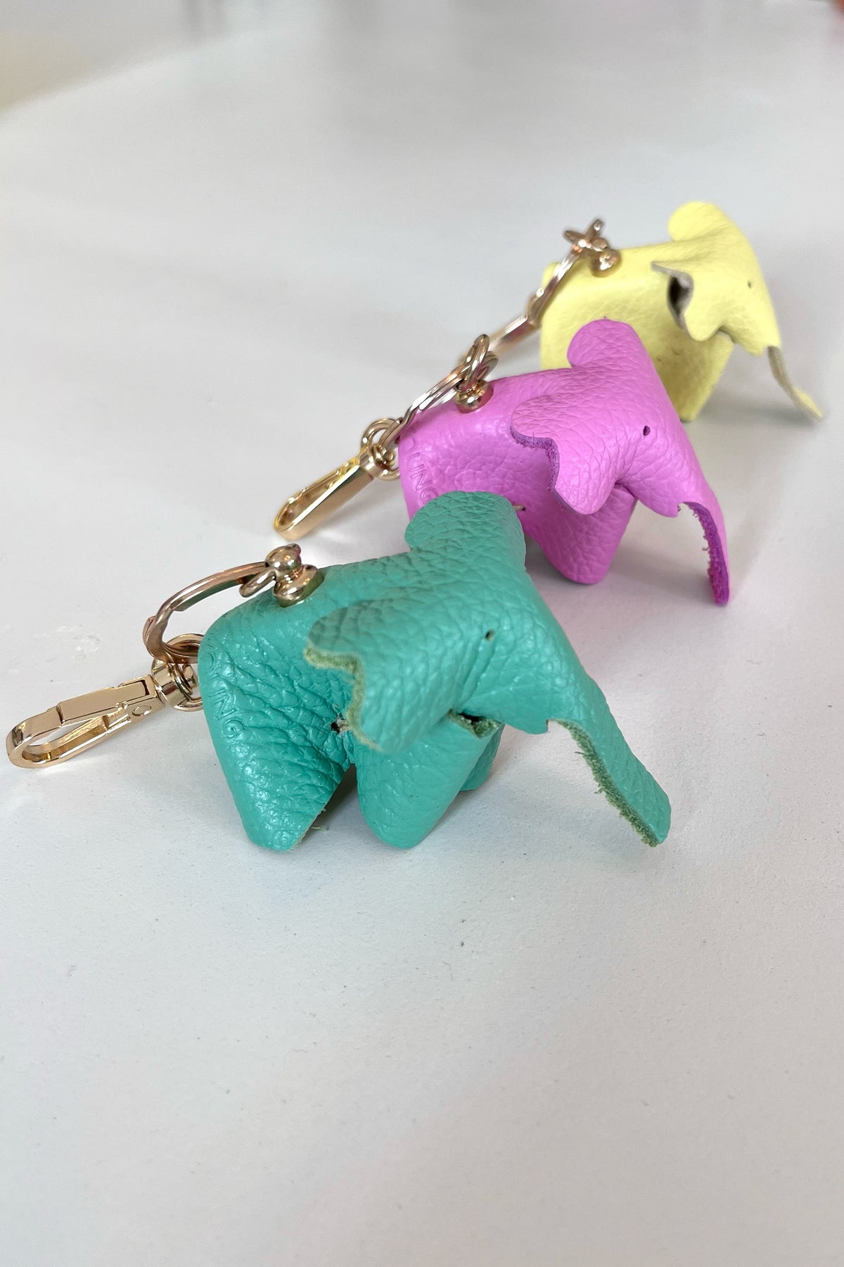 HANDMADE BAG CHARM/KEYCHAIN "ELEPHANT"