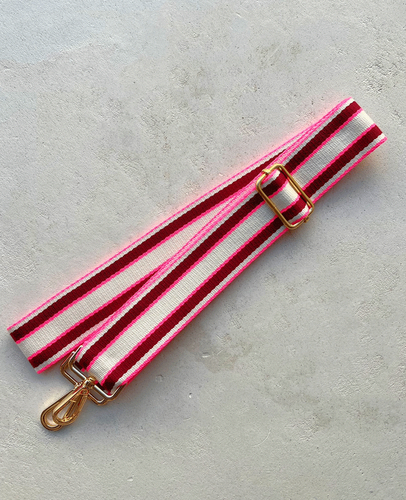 WOVEN BAG STRAP "STRIPES"