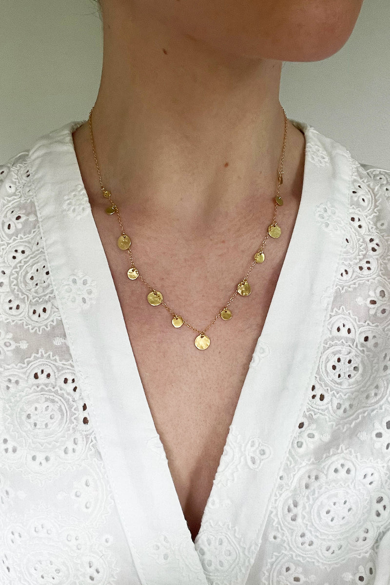 NECKLACE "LITTLE COINS" GOLD