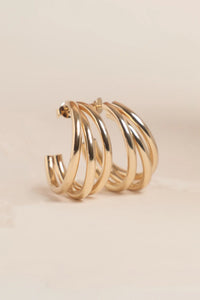 HOOPS "MARCIA" GOLD