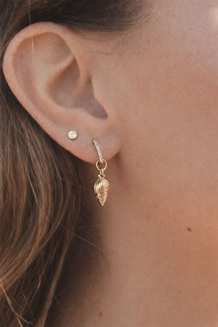 SINGLE HOOP "MEDEA" GOLD