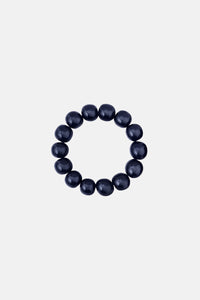 CHUNKY RESIN BRACELET DARK BLUE