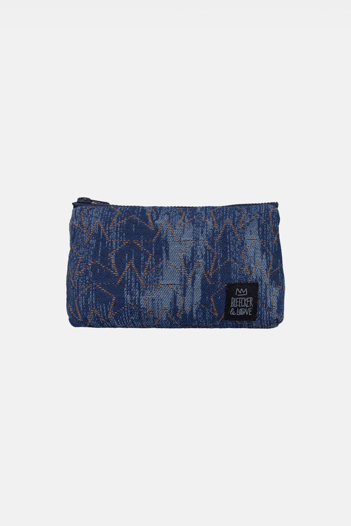 MINI POUCH "VEGA" BLUE/ORANGE