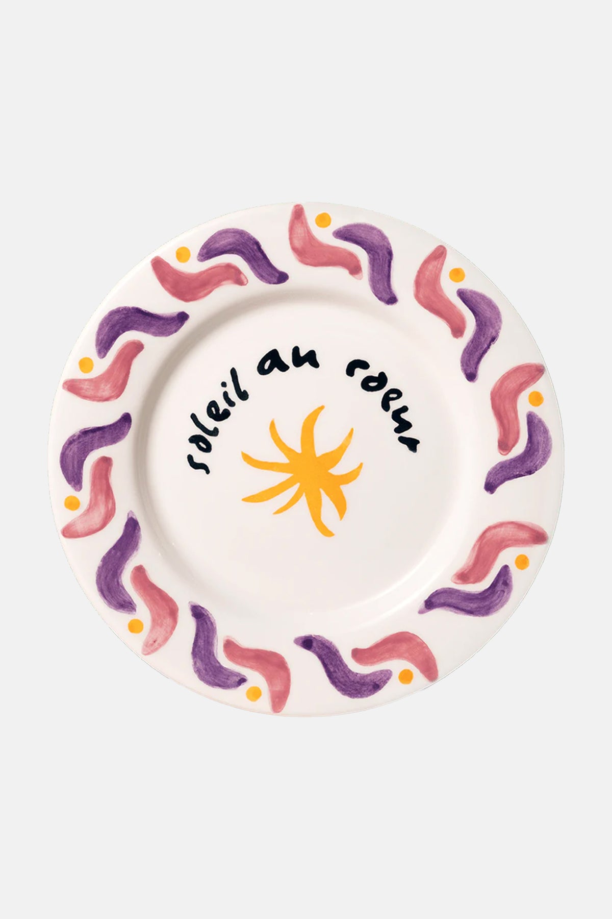 PLATE “CALA SECRETA” PINK