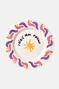 PLATE “CALA SECRETA” PINK