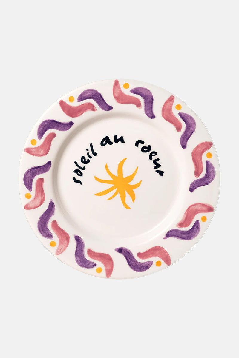 PLATE “CALA SECRETA” PINK