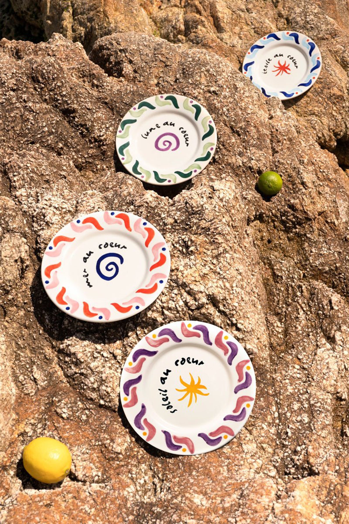 PLATE “CALA SECRETA” GREEN