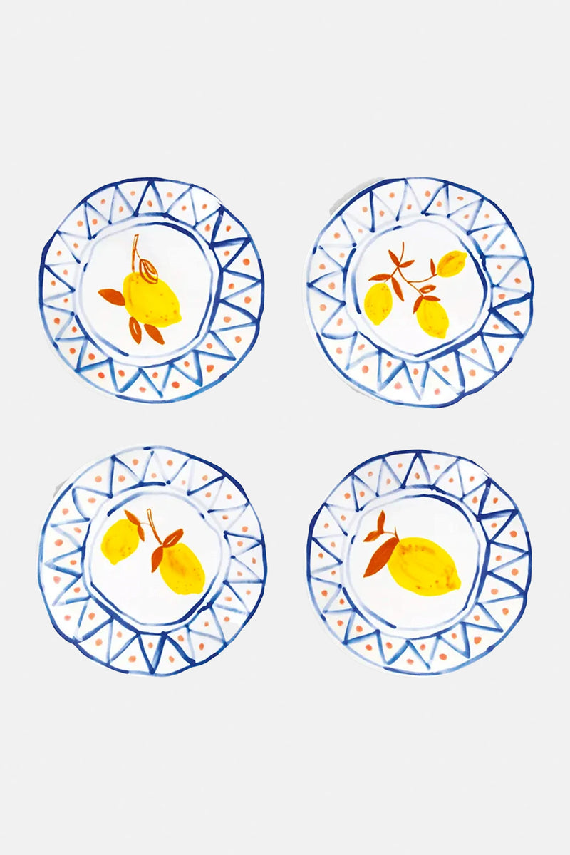 PLATE "LEMON MOROCCAN" MULTICOLOR