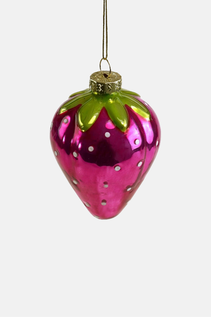 CHRISTMAS ORNAMENT "STRAWBERRY"