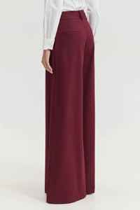 EXTRA WIDE SUIT PANTS BORDEAUX