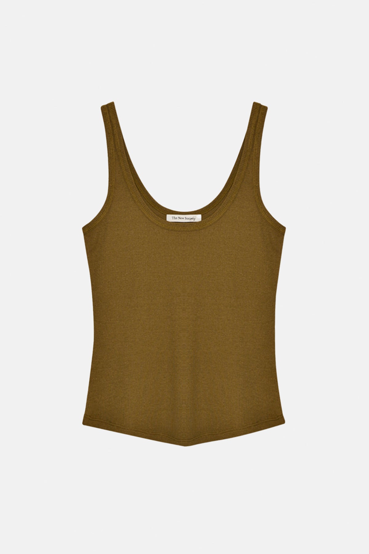 RIBBED TOP EARTHY OLIVE