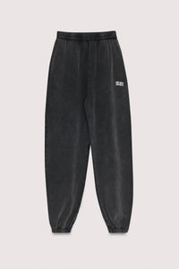 COTTON SWEAT PANTS WASHED GREY